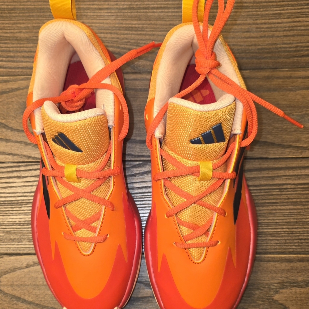 Adidas Kids' Bright Orange Sneakers